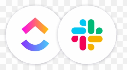 Clickup Slack Integration 2 - Clickup Con Slack Png,Slack Logo Png