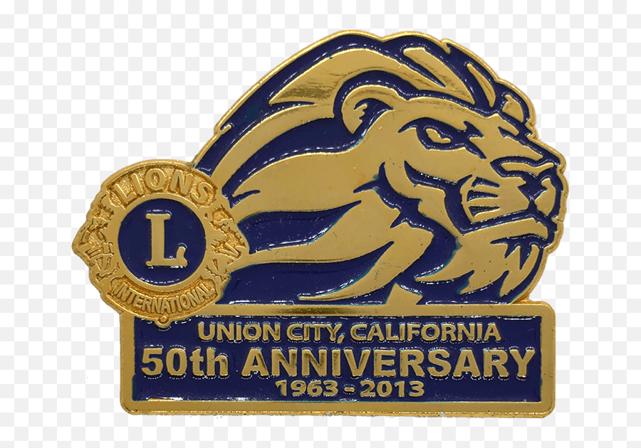 The Pin Center Custom Lapel Pins For Lions International - Lions Club District Govenor Pins Png,Lions International Logo