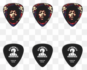 Dunlop Jimi Hendrix Star Haze Heavy Box Of 6 Musicgooddeal - png