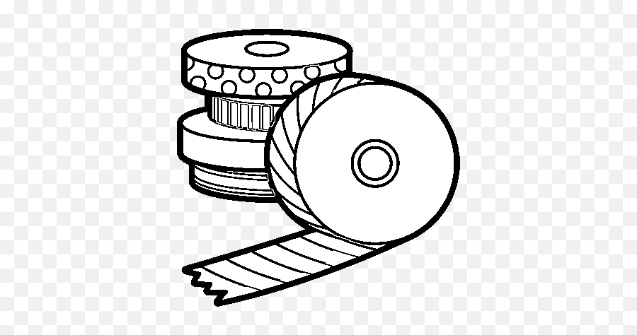 Washi Tape Coloring Page - Coloringcrewcom Duct Tape Drawing Png,Washi Tape Png
