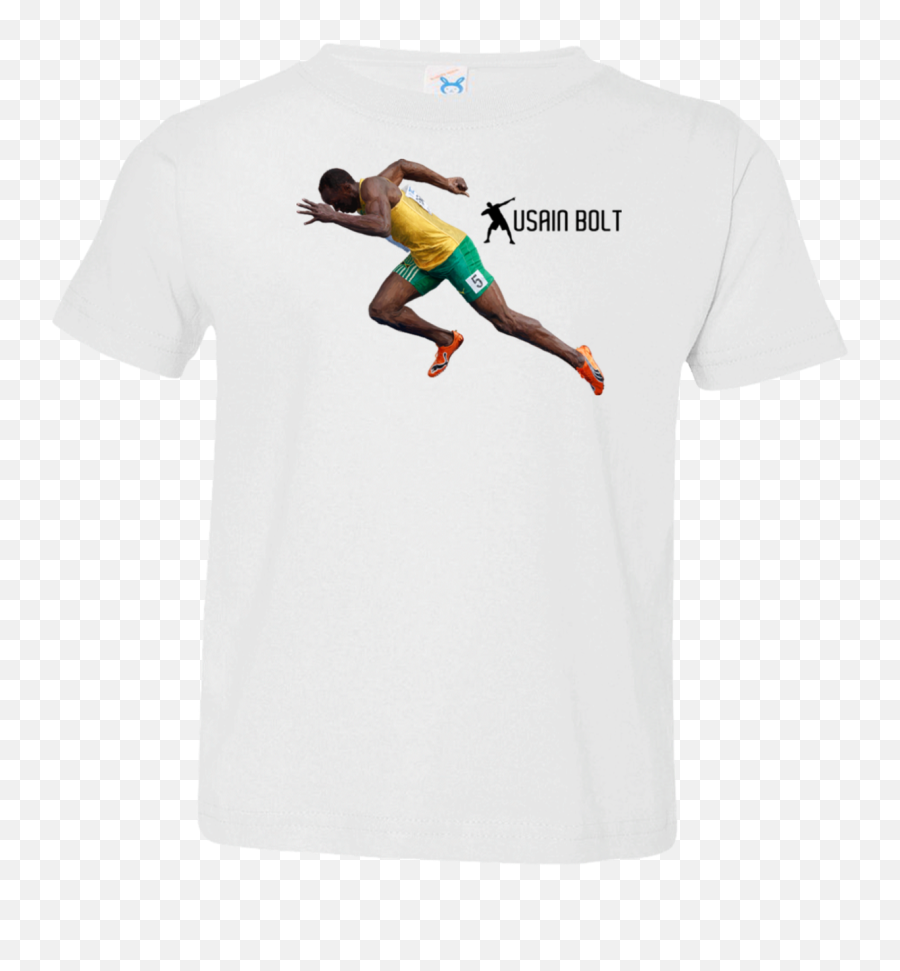 Agr Usain Bolt Run Toddler Jersey T - Shirt Usain Bolt Png,Usain Bolt Png