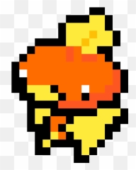 Pixilart - Kazuichi Soda Pixel Sprite Png,Torchic Png