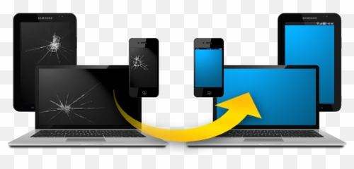 Cracked Monitor Screen Repair - Christophers Computers Technology Applications png