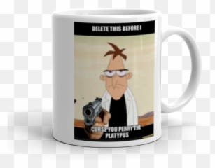 Delete This Before I Curse You Perry The Platypus Make A Meme - Perry The Platypus Murch Png,Perry The Platypus Png