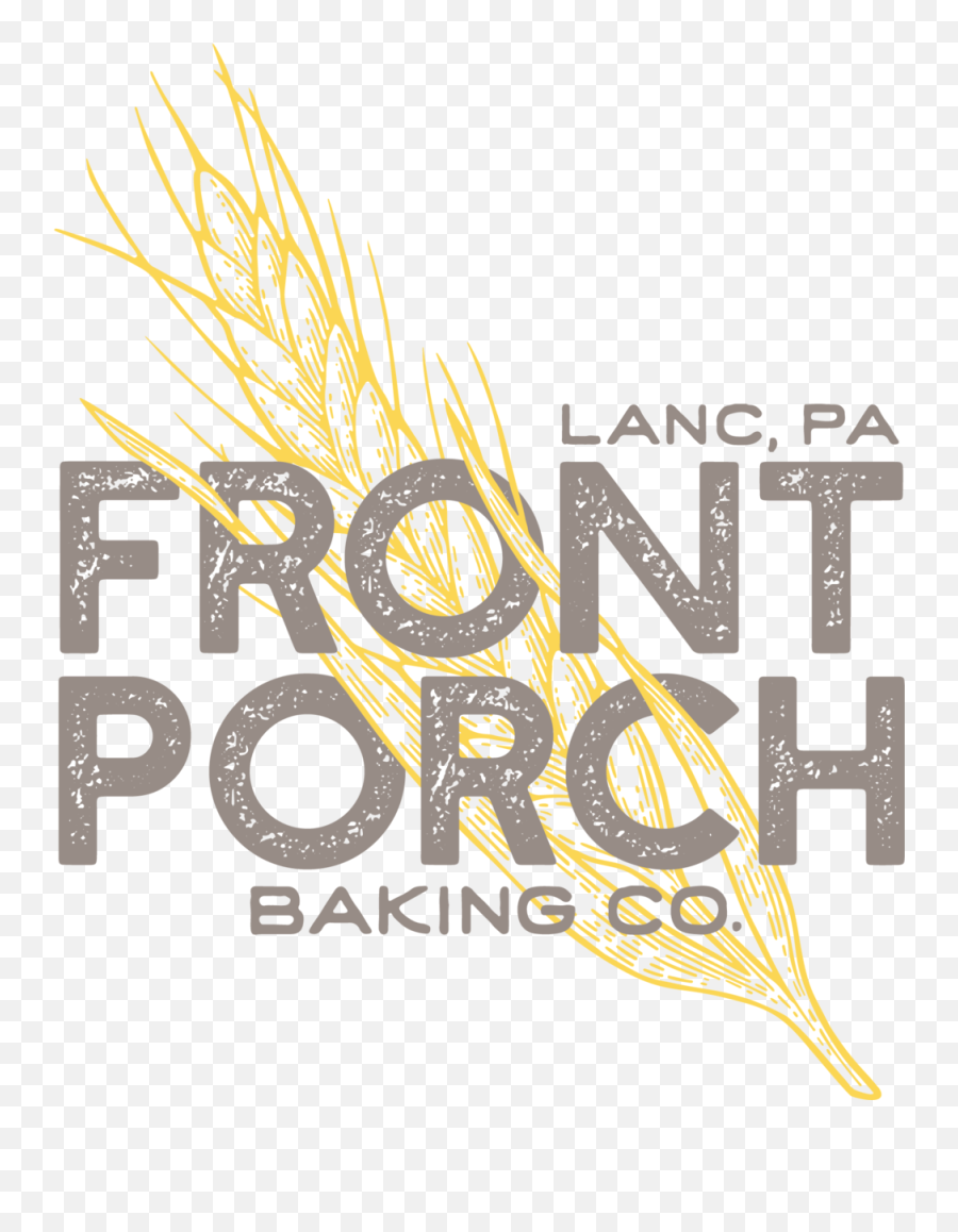 Front Porch Baking Co - Language Png,I Am Bread Logo