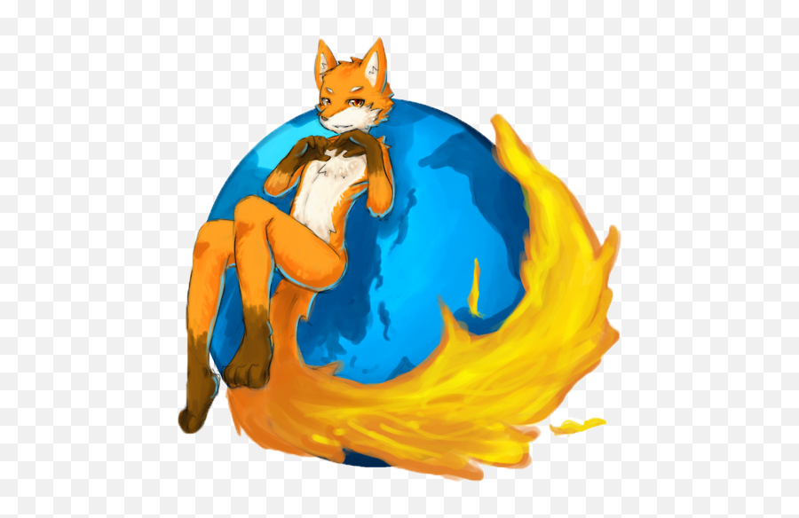 43705198 - Firefox Furry Png,Furry Icon