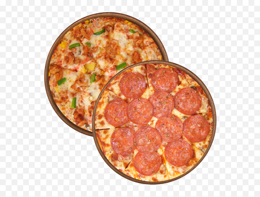 Two - Pepperoni Png,Pizza Png