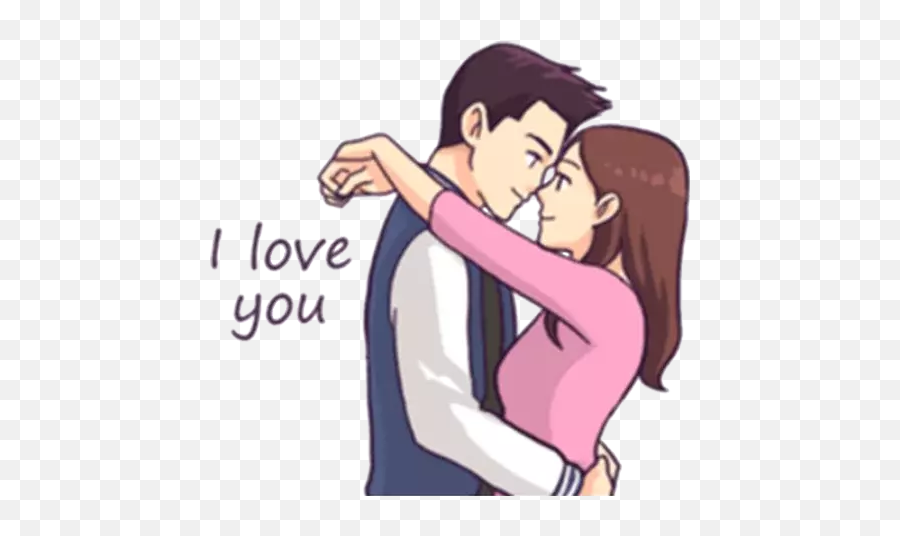 Love Stickers For - Love U Stickers For Whatsapp Png,Whatsapp Hug Icon