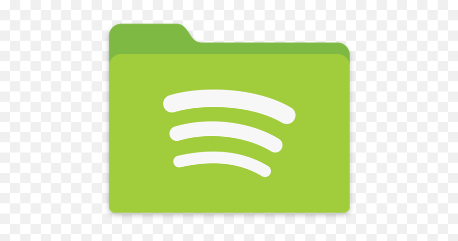 Spotify Folder Icon 1024x1024px - Spotify Folder Icon Png,Browse Folder Icon