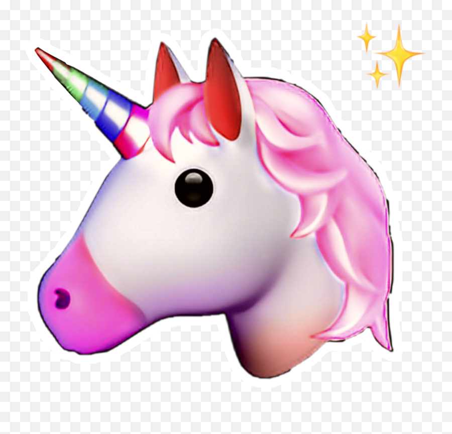 Unicorn Icon Sticker - Emoji Unicorn Iphone Png,Unicorn Icon For Facebook