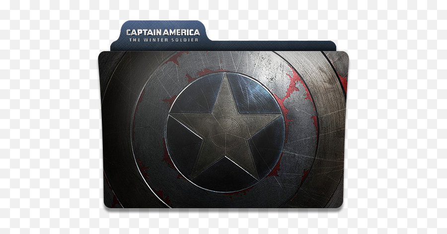 Captain America Winter Soldier Folder 3 Icon - Captain America Folder Icon Png,Avengers Symbol Png