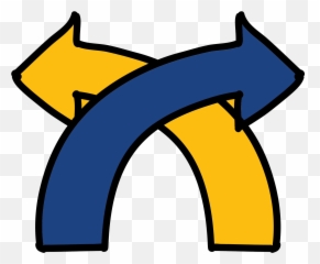 16898 0 71651 Bridge Arrows Common Icon - Cross Over png