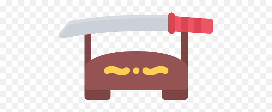 Katana With Handle Vector Svg Icon - Png Repo Free Png Icons Furniture Style,Katana Icon