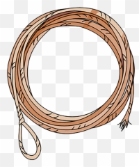 Lasso Rope Png Transparent - Cartoon