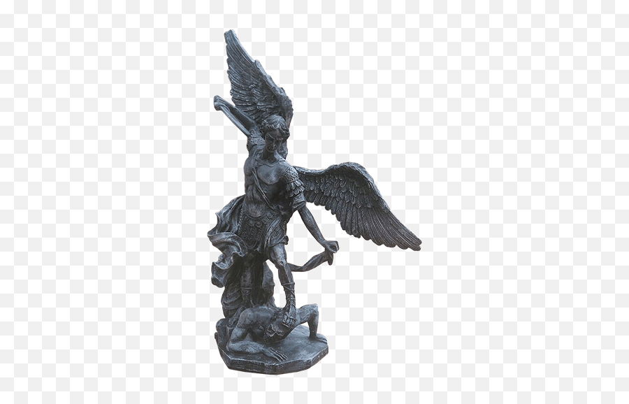 Arch Angel Micheal 47cm - Michael Angel Sculpture Png,Archangel Png