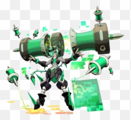 What Fictional Characters Became Well - known in their time Azure Striker Gunvolt Bosses png
