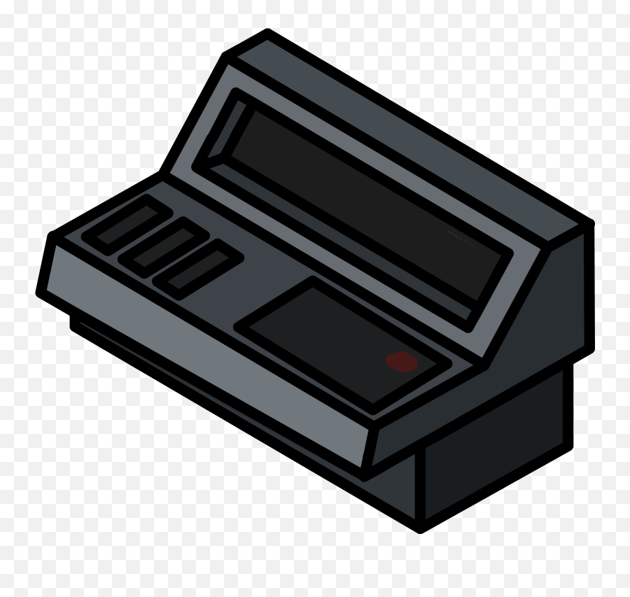 Download Hd Computer Console Icon - Computer Transparent Png Office Equipment,Nes Icon