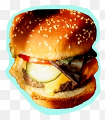 Spongebob Family Fun Guide - Hamburger Bun png