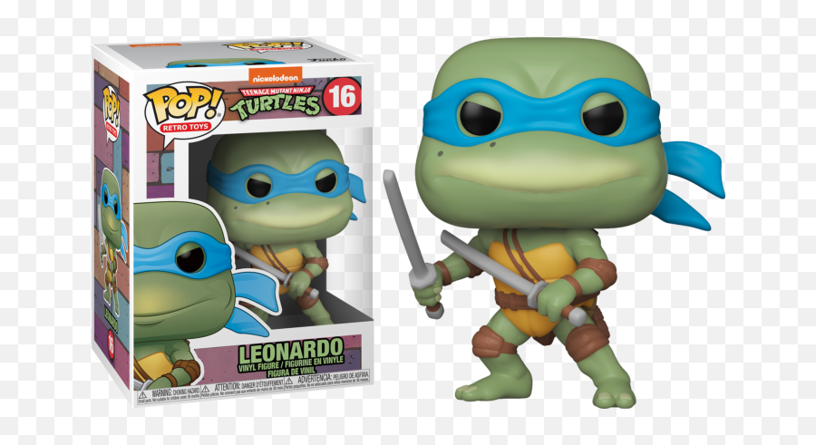 Teenage Mutant Ninja Turtles - Leonardo 16 Funko Pop Teenage Mutant Ninja Turtles Funko Pop Png,Ninja Turtles Icon