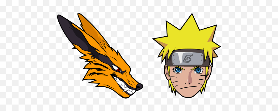 Naruto Cursor With Kurama Demon - Anime Cursors Sweezy Cursors Fictional Character Png,Yuno Gasai Icon