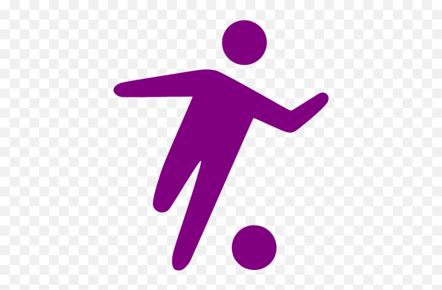 Purple Football Icon - Free Purple Football Icons Sports Activity Icon Png,Footbal Icon