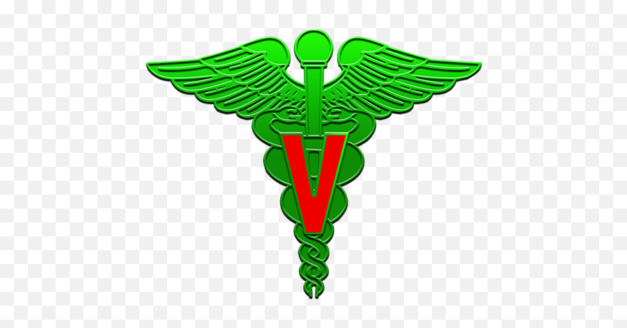 Emblem Banner Transparent Png Files - Veterinarian Veterinary Symbol Clip Art,Caduceus Transparent Background