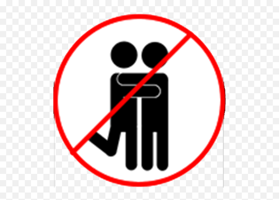 Corona Virus Covid - 19 Awareness Maria Trading No Hugging Allowed Sign Png,Hug Icon