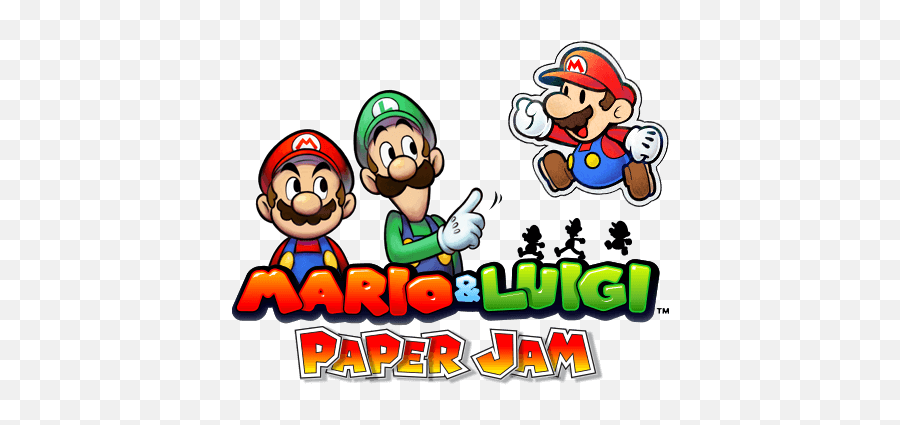 Jump Dash And Glide Into Mario Luigi Paper Jam - Paper Jam Mario Png,Mario And Luigi Transparent