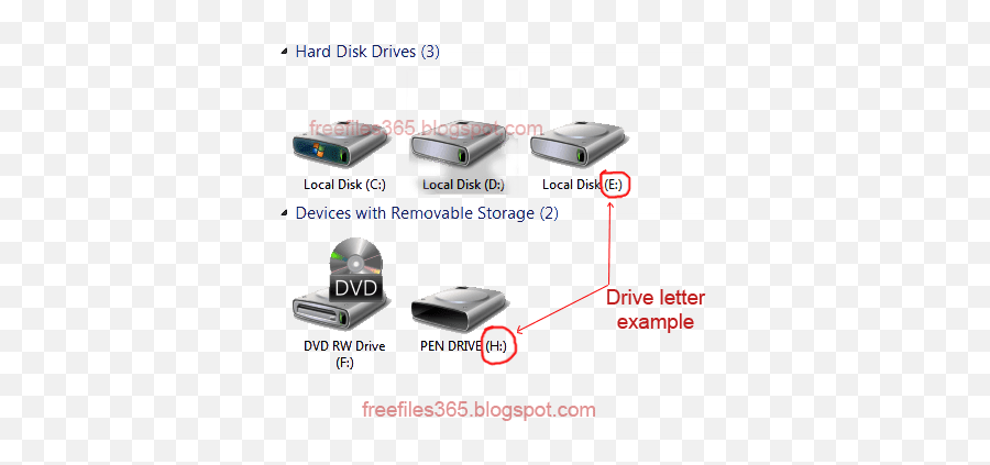 How To Show Hidden Files In Pendrive Caused By Shortcut Virus Png Windows 7 Drive Icon