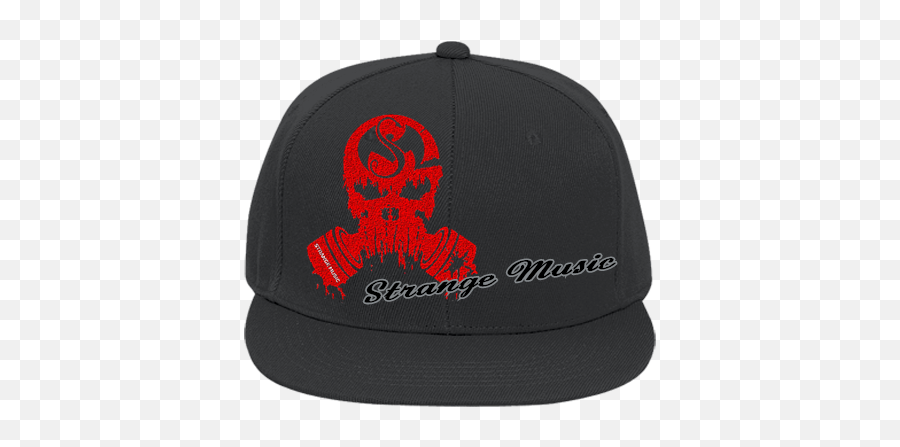 Strange Music Flat Bill Fitted Hats - Baseball Cap Png,Strange Music Logo