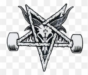 Drawing Skateboard Thrasher Transparent - Thrasher Skate Goat Tattoo Png,Thrasher Png