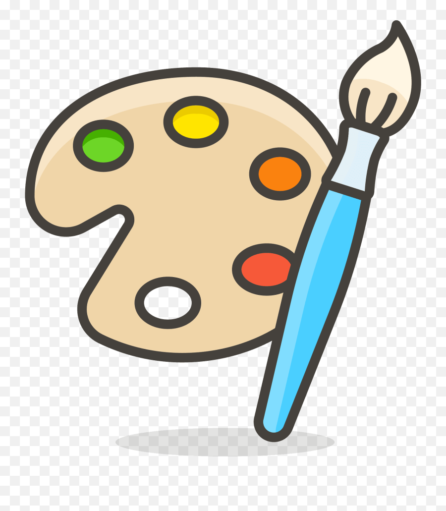 600 - Paint Palette Icon Png,Artist Png
