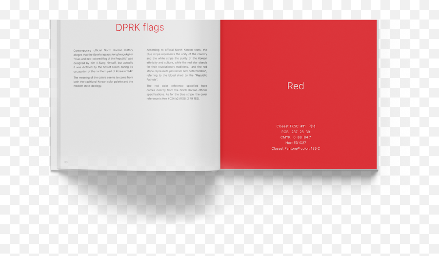 Colors Of North Korea - Brochure Png,Korean Flag Png