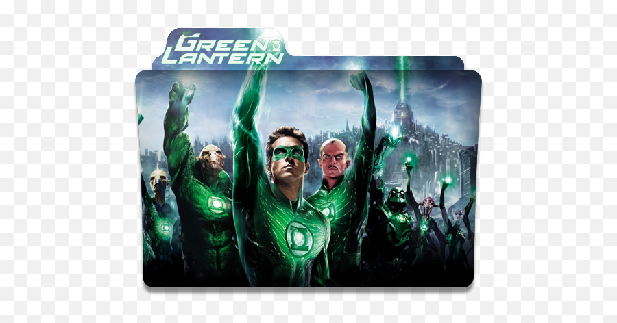 Folder Eyecons Green Lantern 2011 - Deadpool 2 Green Lantern Png,Green Lantern Png