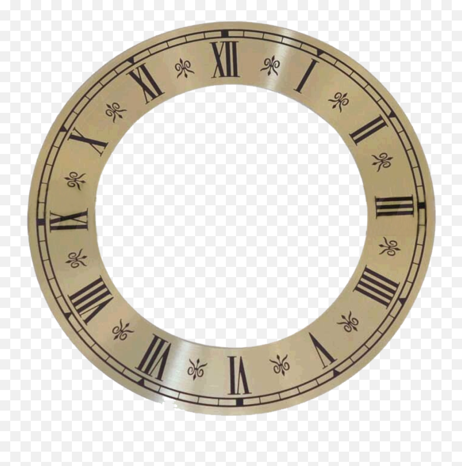 Numerals Dial For Watches Roman Outside Ø 120 Mm - Clock Face Png,Roman Numerals Png
