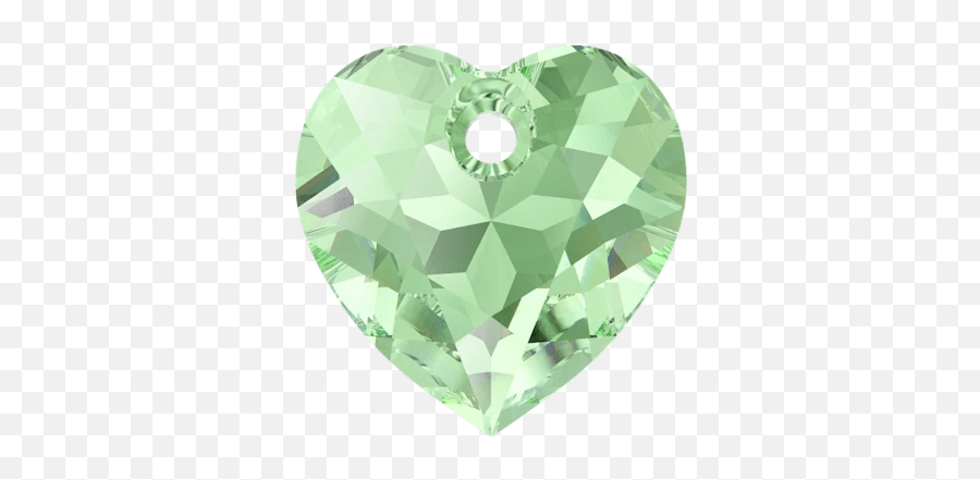 New - Swarovskicrystalheartpendantpng Peridot Beaded Swarovski Ag,Peridot Png
