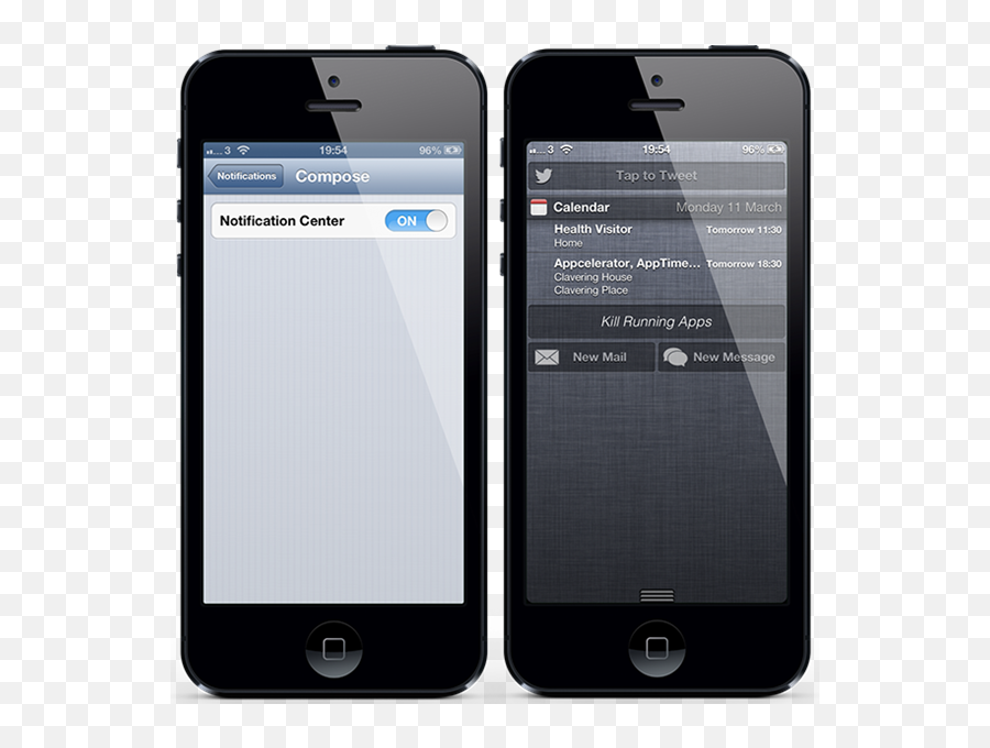 How To Add New Mail And Message Widget Ios Notification - Iphone With Text Message Screen Png,Iphone Message Png