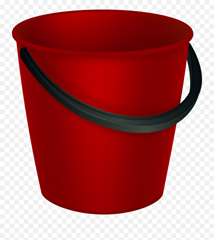 Download Red Bucket Png Clipart Image