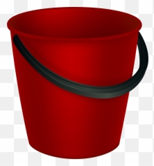 Download Red Bucket Png Clipart Image