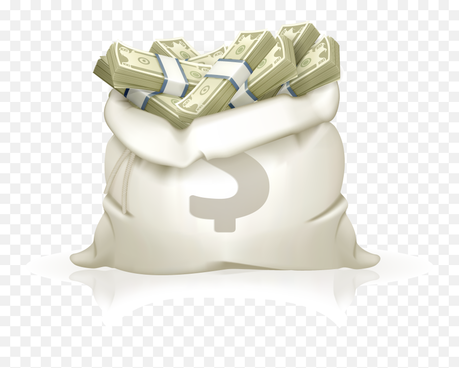 Money Bag Bank Illustration - Vector Coin Png Download Money Bag Royalty Free,Money Bag Transparent