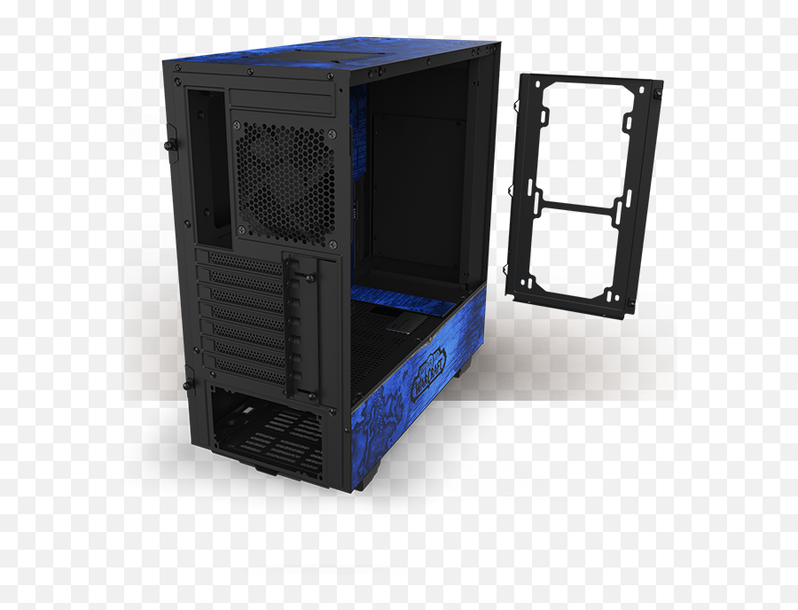Nzxt Gaming Pc Hardware - Computer Cases Liquid Cooling Nzxt H520 Front Fan Png,World Of Warcraft Logo Transparent