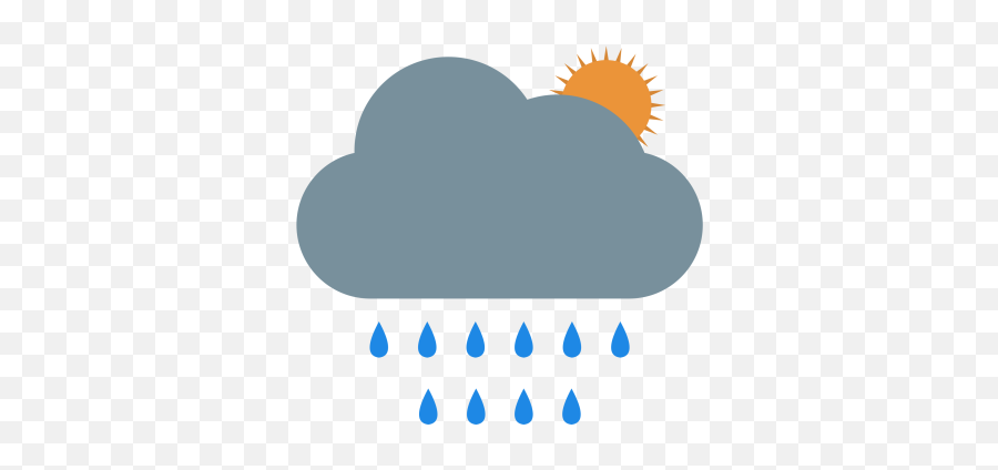 Summer Icon Of Flat Style - Available In Svg Png Eps Ai Icon A Rain Cloud,Rain Cloud Png
