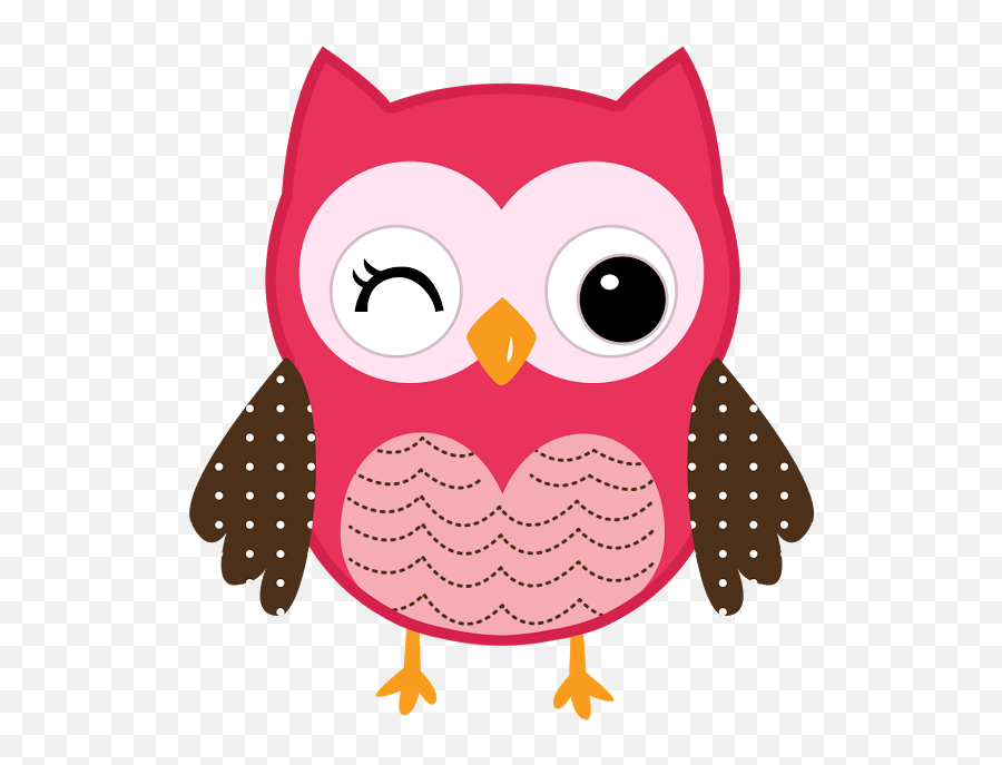 Download Hd Owl Pink Png - Cute Owl Png Transparent Png Cute Transparent Owl Png,Owl Png