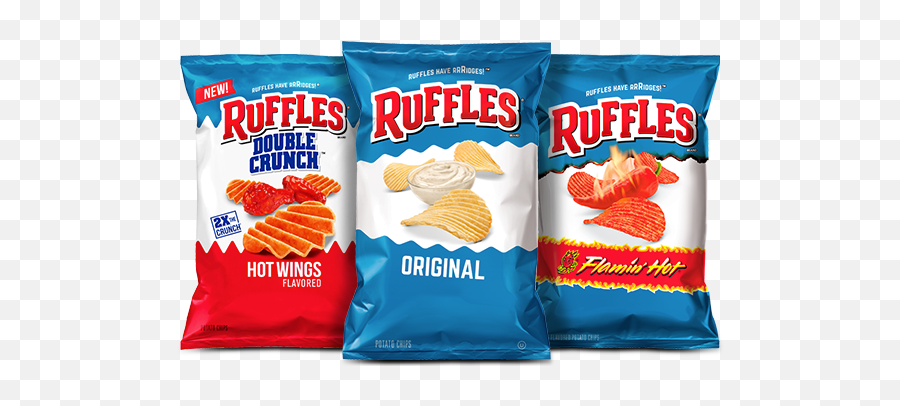 About Us Ruffles - Hot Wings Double Crunch Ruffles Png,Ruffles Png