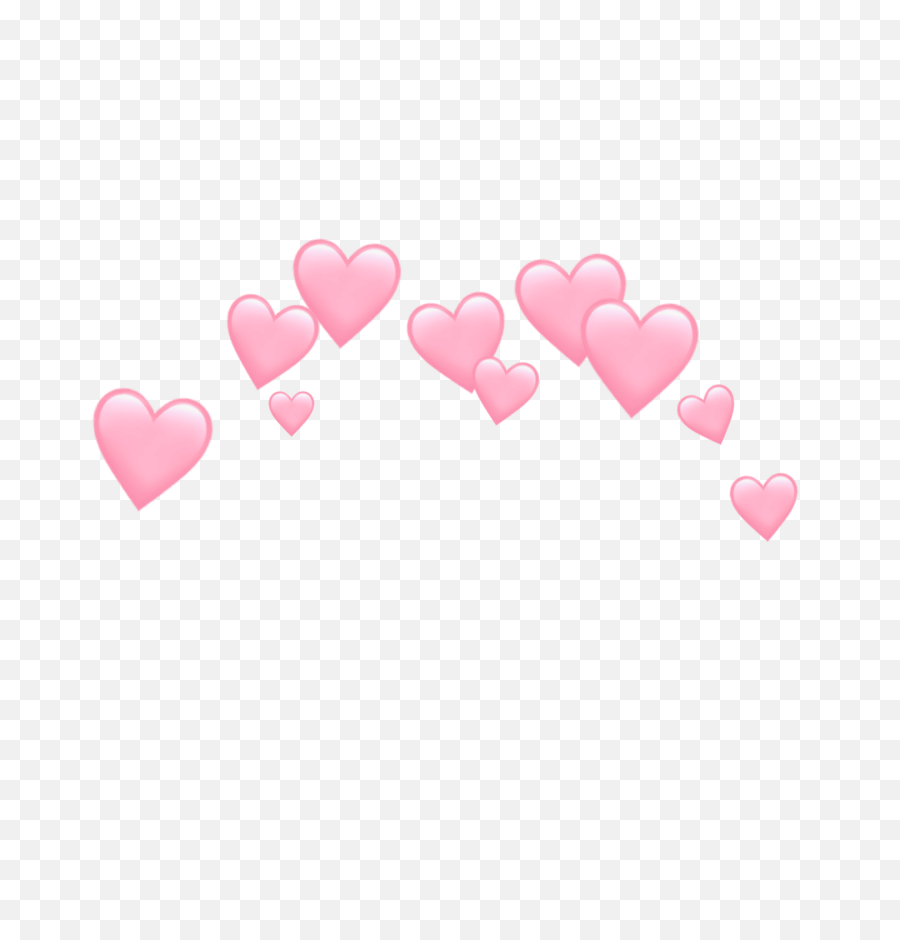 Hearts - Heart Emoji Crown Transparent Png,Emoji Hearts Transparent