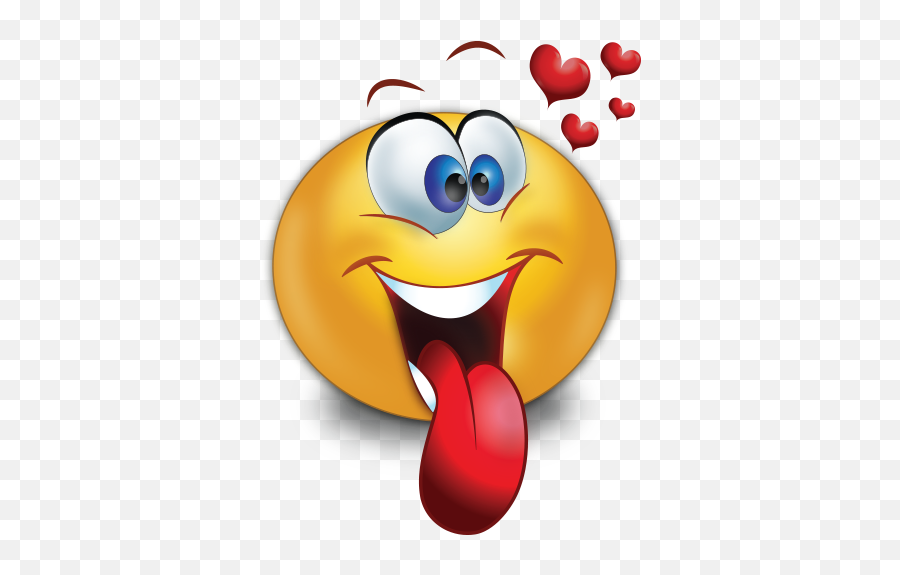Crazy Love Emoji - Smiley Crazy In Love Png,Crazy Emoji Png