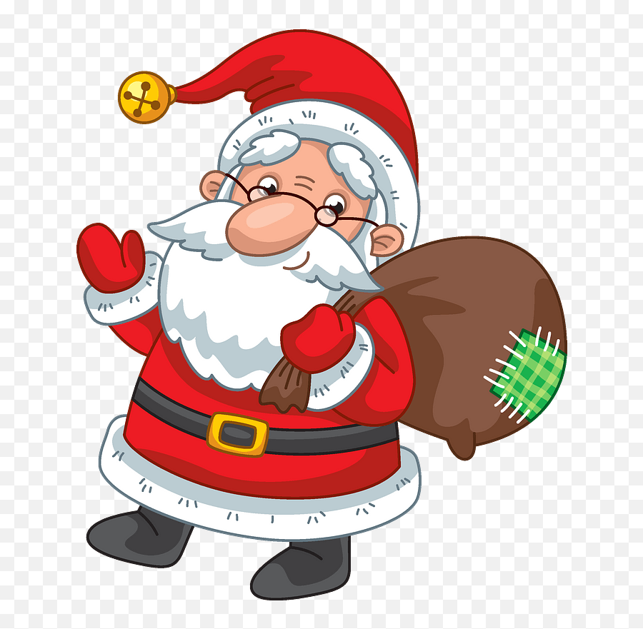 Santa Claus Clipart - Cartoon Png,Santa Claus Transparent