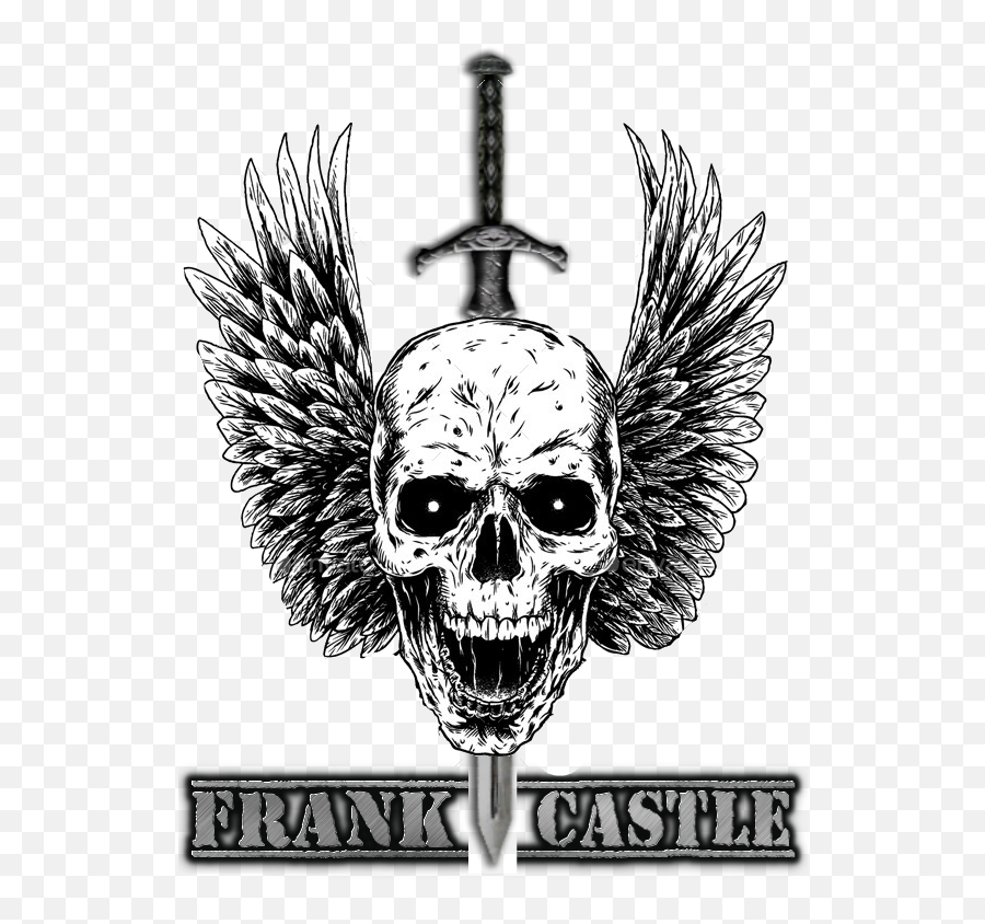 The Punisher Png - Skull And Crossbones Tattoo Designs,Punisher Png - free  transparent png images 