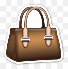 Handbag - Emoji Bolso Whatsapp Png