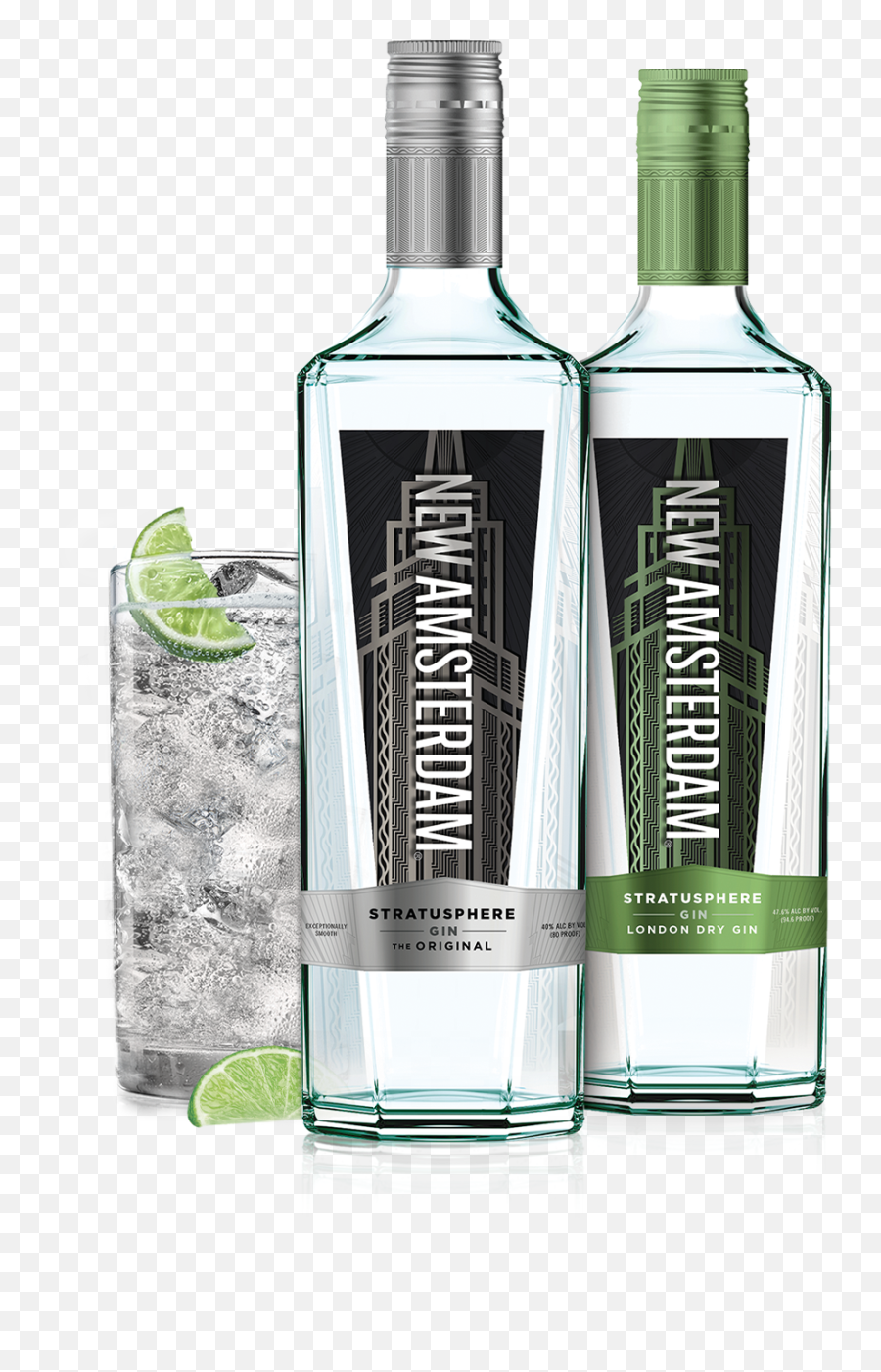 New Amsterdam Stratusphere Gin - New Amsterdam Stratusphere Gin Png,Liquor Bottle Png